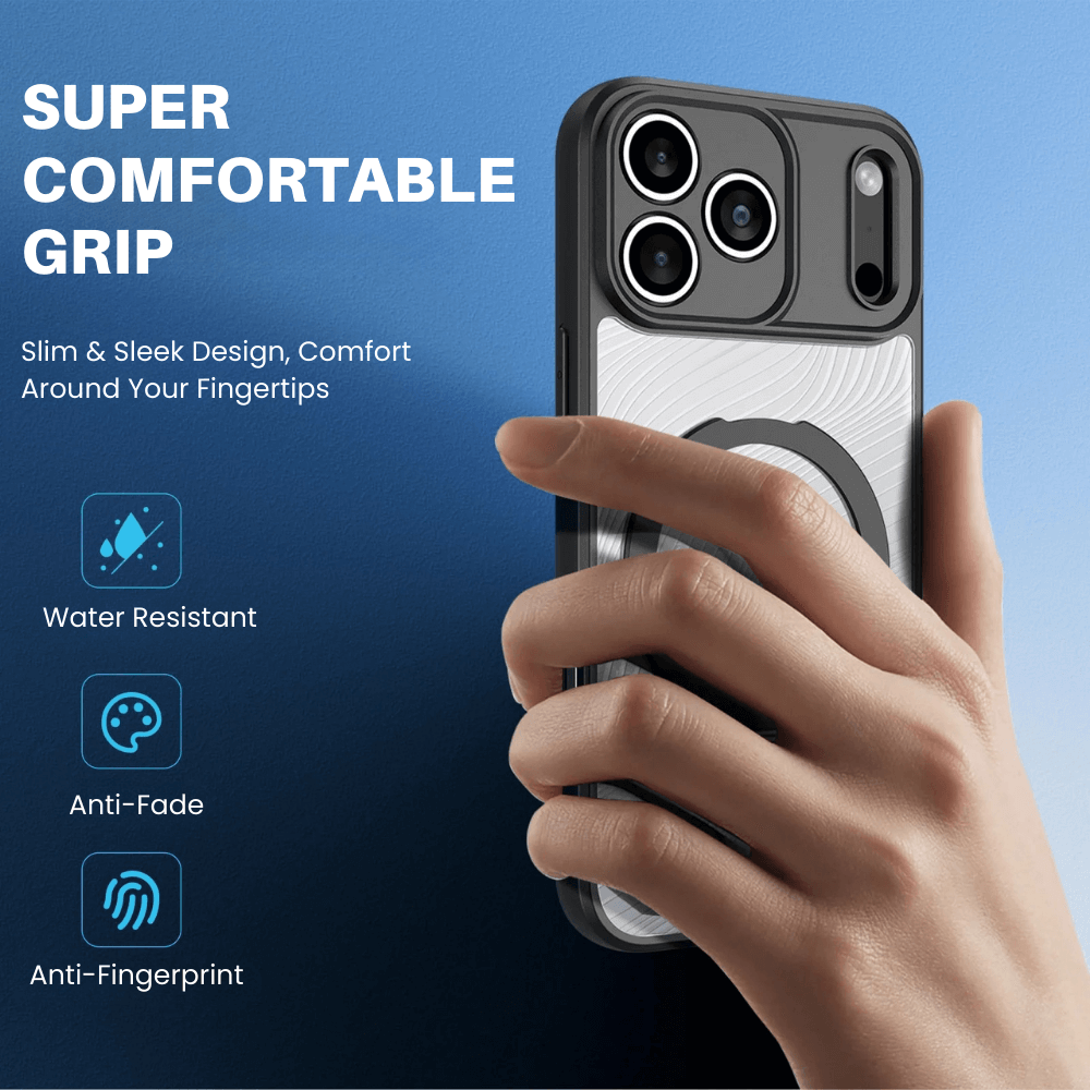 Vere Slim Shockproof MagSafe iPhone Case With Ring Holder