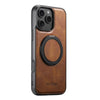 Capio Leather iPhone Case With Built-in Kickstand Brown