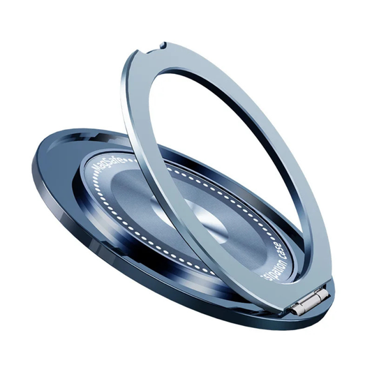 Deleo Ultra Thin Portable Adhesive Phone Bracket Ring Light Blue