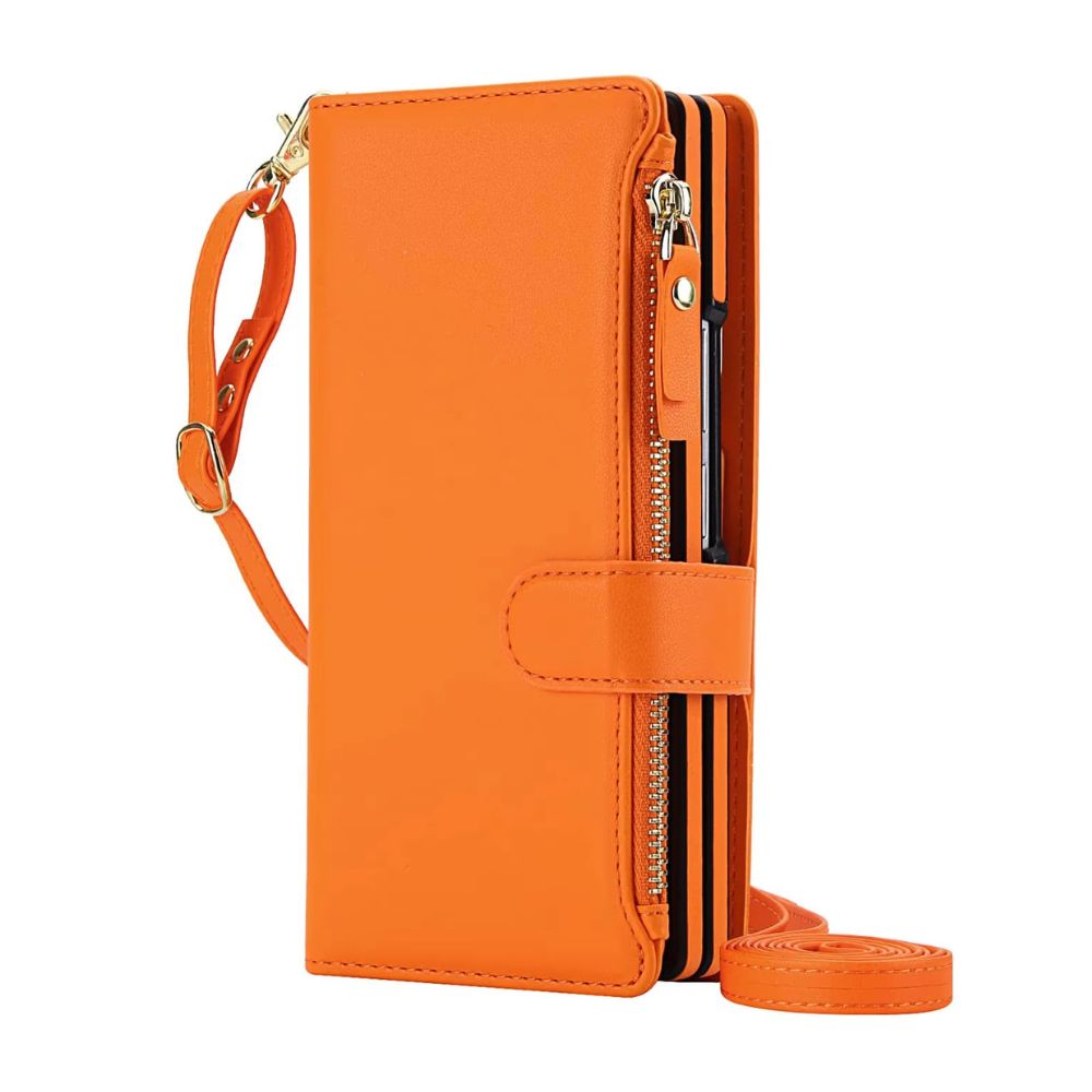 Lacus RFID Wallet Galaxy Z Fold Case Orange