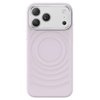 Linea Wave Shockproof iPhone Case With Metal Buttons Purple