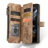 Eligo Leather Wallet Case for Galaxy Z Fold Brown