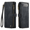 Saevio Magnetic Leather iPhone Case Black iPhone Air
