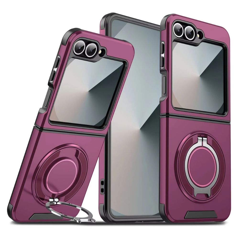Amoveo Heavy-Duty Case For Galaxy Z Flip Cherry Red