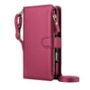 Diluo RFID Magnetic Detachable Wallet iPhone Case Red