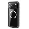 Ala Magsafe Pro Transparent Waterproof Case for iPhone Series 14-18 Black