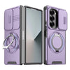 Defensio Galaxy Z Fold Rugged Magnetic Case Purple