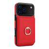 Laeve Wallet Case For iPhone Red