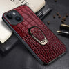 Adepto Leather iPhone Case With Ring