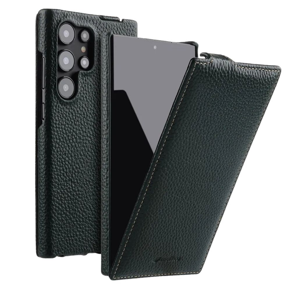 Efficio Flip Leather Galaxy Case Green