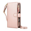 Diluo RFID Magnetic Detachable Wallet iPhone Case Rose Gold