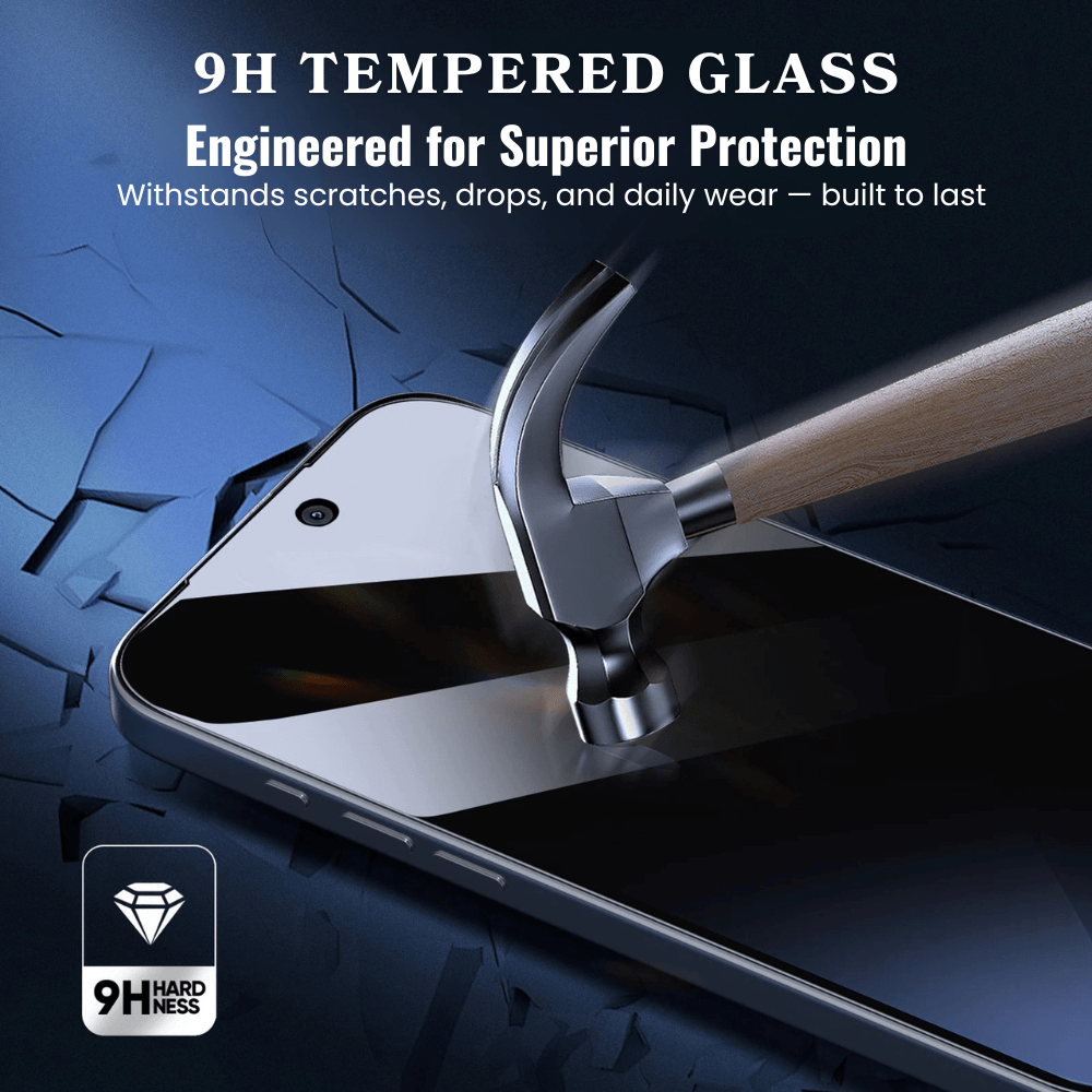Absque Privacy Tempered Glass Screen Protector For iPhone