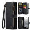 Eligo Leather Wallet Case for Galaxy Z Fold Black Galaxy Z Fold 7 Without Pen Holder