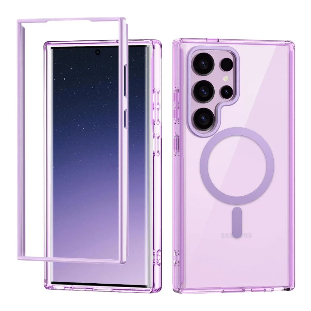 Aetas Shockproof MagSafe Galaxy Case Purple