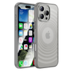 Unda Slim Shockproof Clear iPhone Case With Airbag Corners Grey