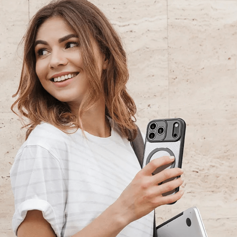 Vere Slim Shockproof MagSafe iPhone Case With Ring Holder