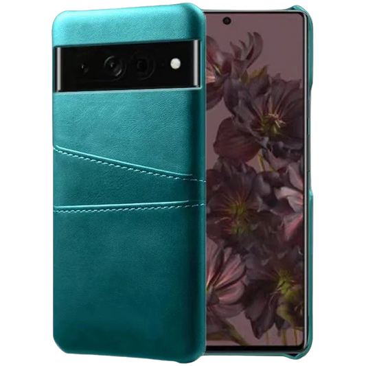 Arcere Leather Card Slot Wallet Case For Google Pixel Green