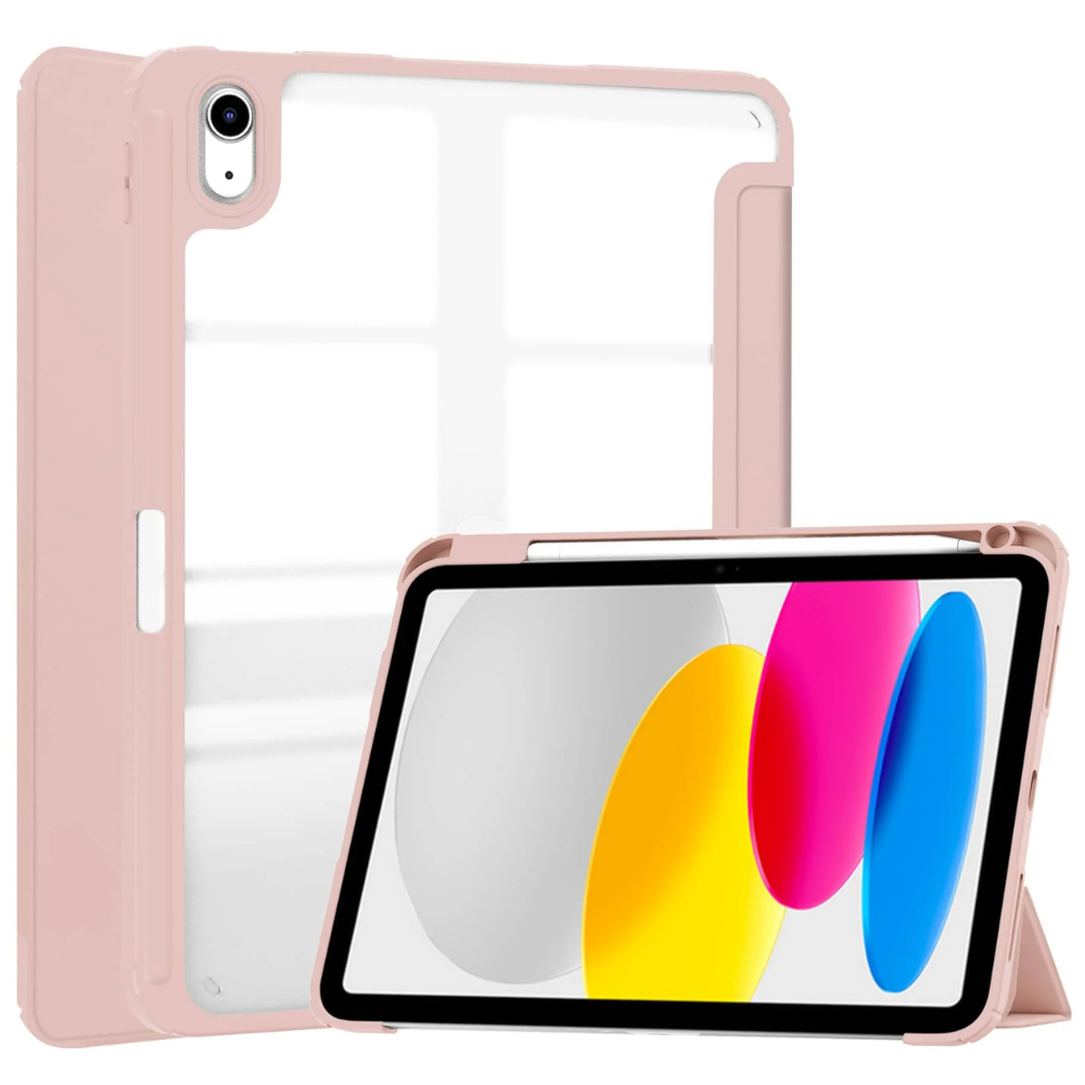 Mirabilis Tri-Fold Acrylic iPad Case With Pencil Holder- Astra Cases