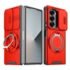 Defensio Galaxy Z Fold Rugged Magnetic Case Red