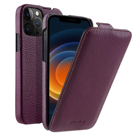 Effervo Flip Leather iPhone Case Purple
