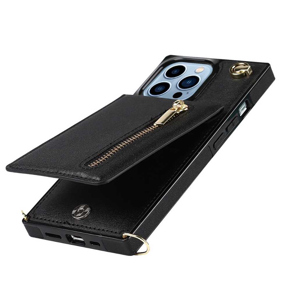 Nitida Crossbody Leather Case With Stand