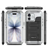 Celare Waterproof Armor iPhone Case Silver