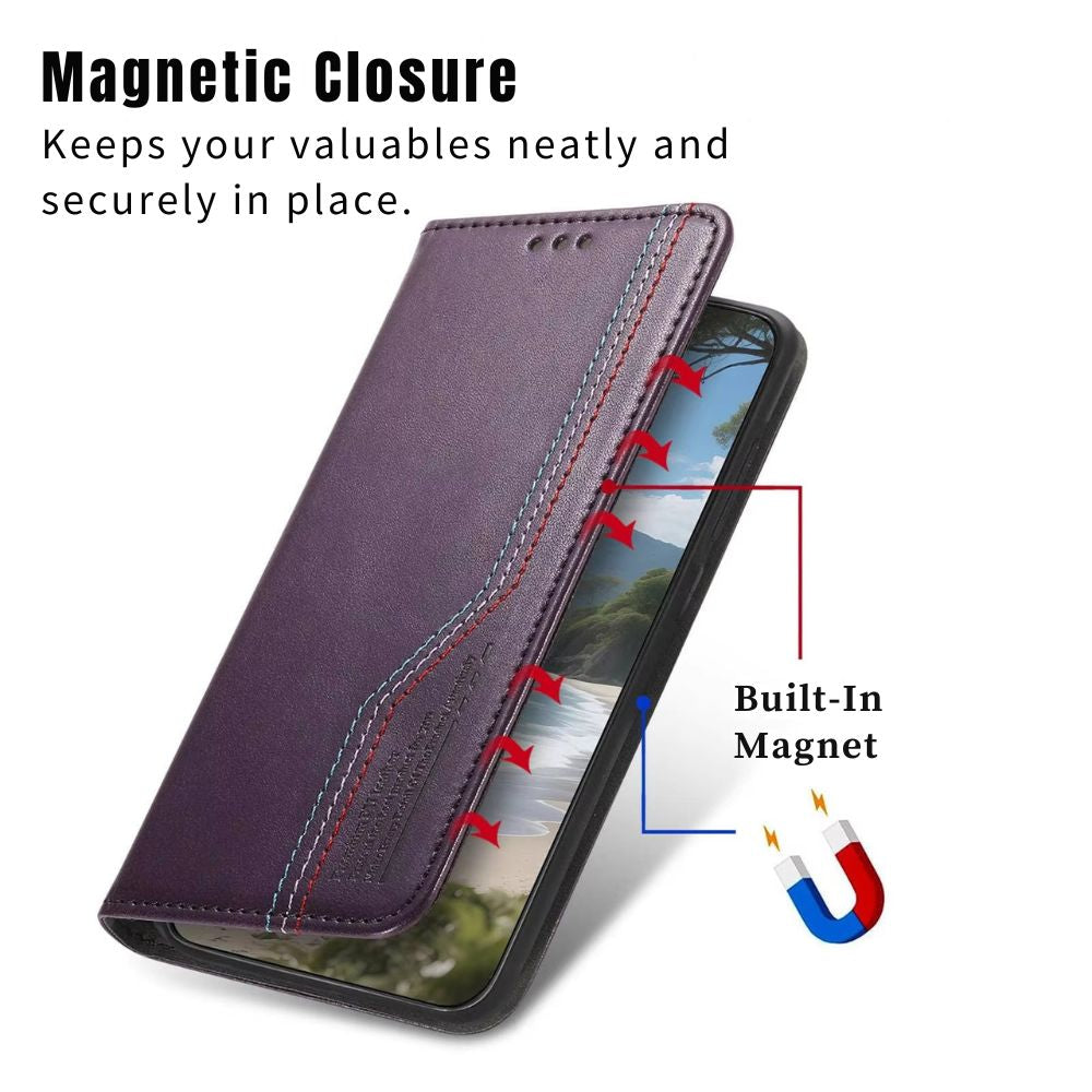 Certo Leather Wallet Flip Case For Galaxy A Series