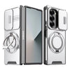 Defensio Galaxy Z Fold Rugged Magnetic Case Silver