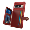 Abeo Shockproof Leather Wallet Case For Google Pixel