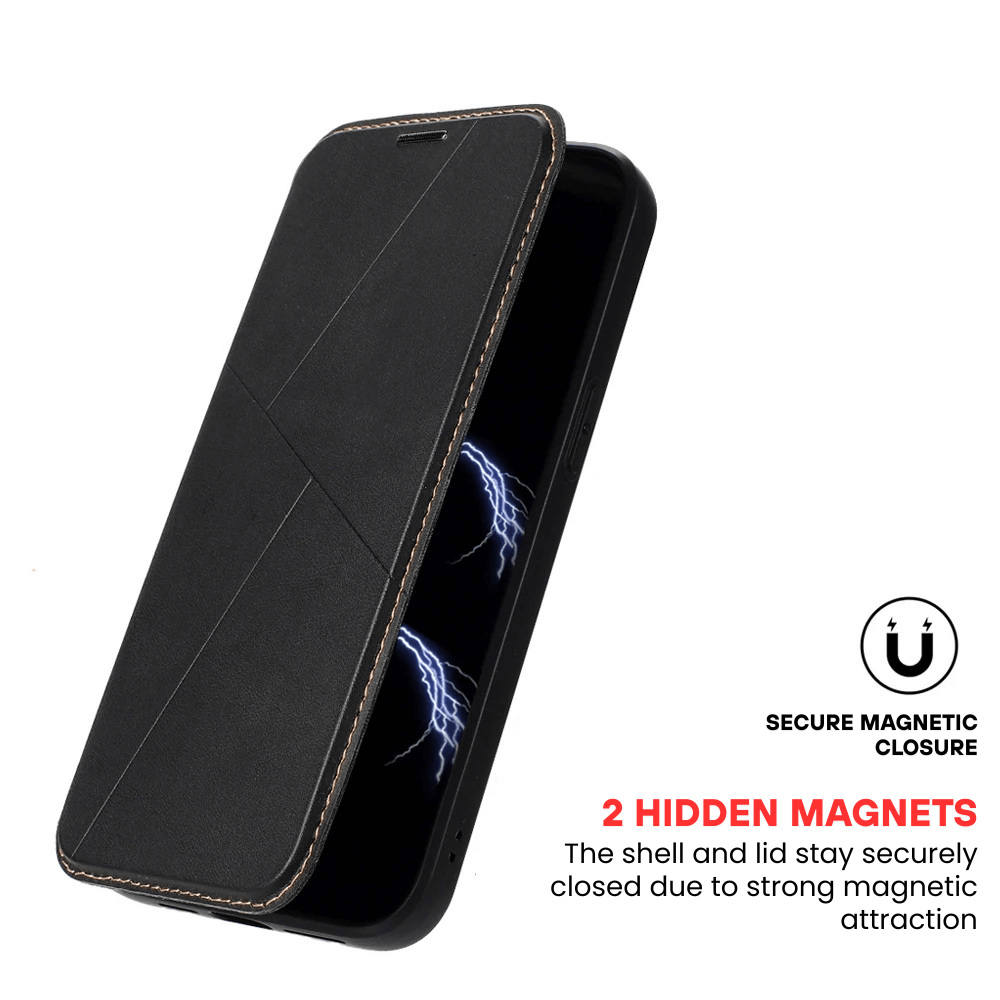 Refero Leather Wallet iPhone Case