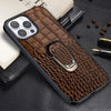 Adepto Leather iPhone Case With Ring