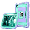 Delego Heavy Duty iPad Mini Case Purple Green