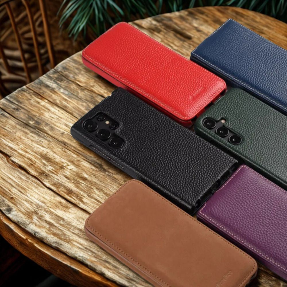 Efficio Flip Leather Galaxy Case