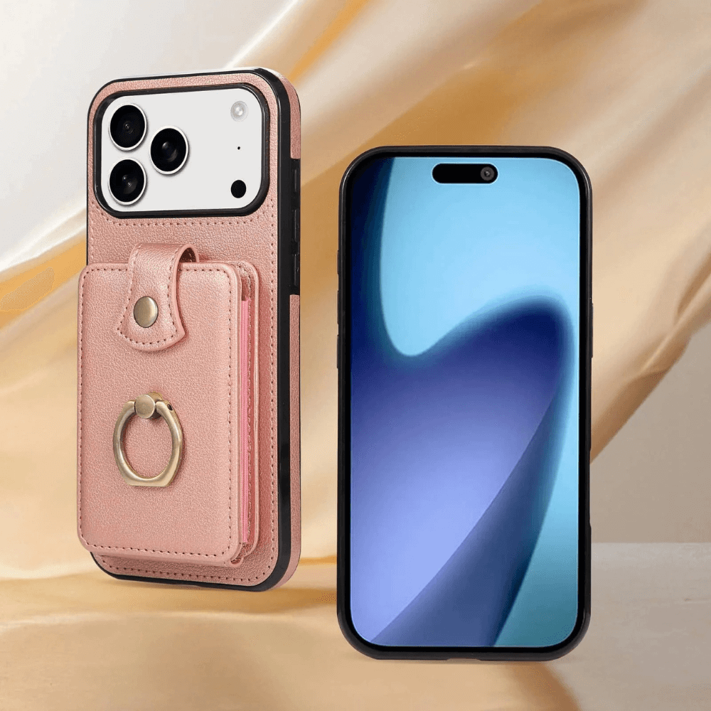 Sanus RFID Blocking Leather Wallet Case for iPhone Series 15-17