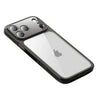 Casus Clear Shockproof iPhone Case Black