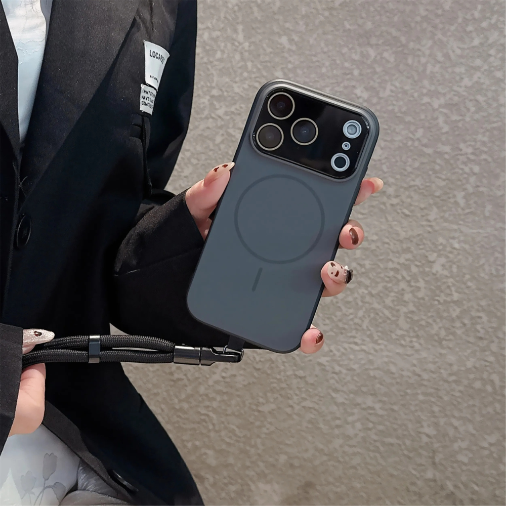 Nexus Magnetic Charging Shockproof iPhone Case With Hand Strap