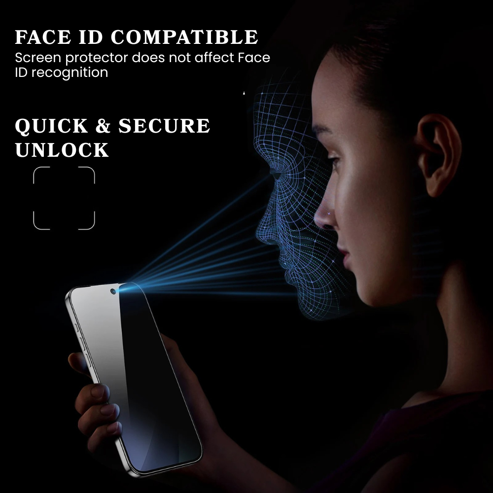 Absque Privacy Tempered Glass Screen Protector For iPhone