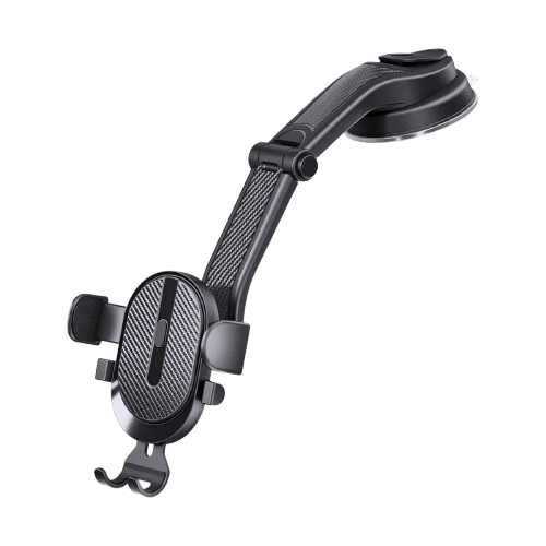 Adverto 360 Rotation Car Mount Suction Phone Holder Black