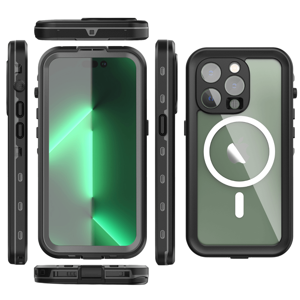 Ala Magsafe Pro Transparent Waterproof Case for iPhone Series 14-17