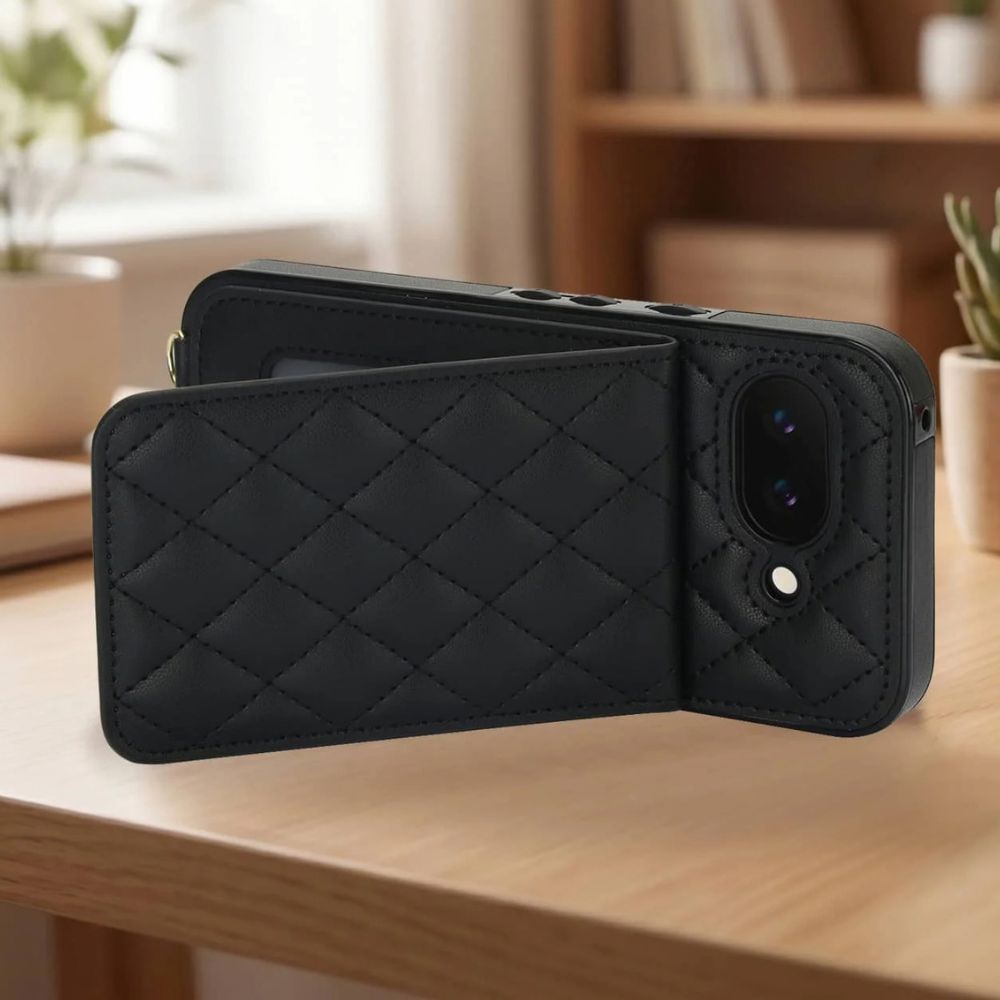 Cado Leather Wallet Google Pixel Case With Card Holder