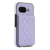 Cado Leather Wallet Google Pixel Case With Card Holder Purple