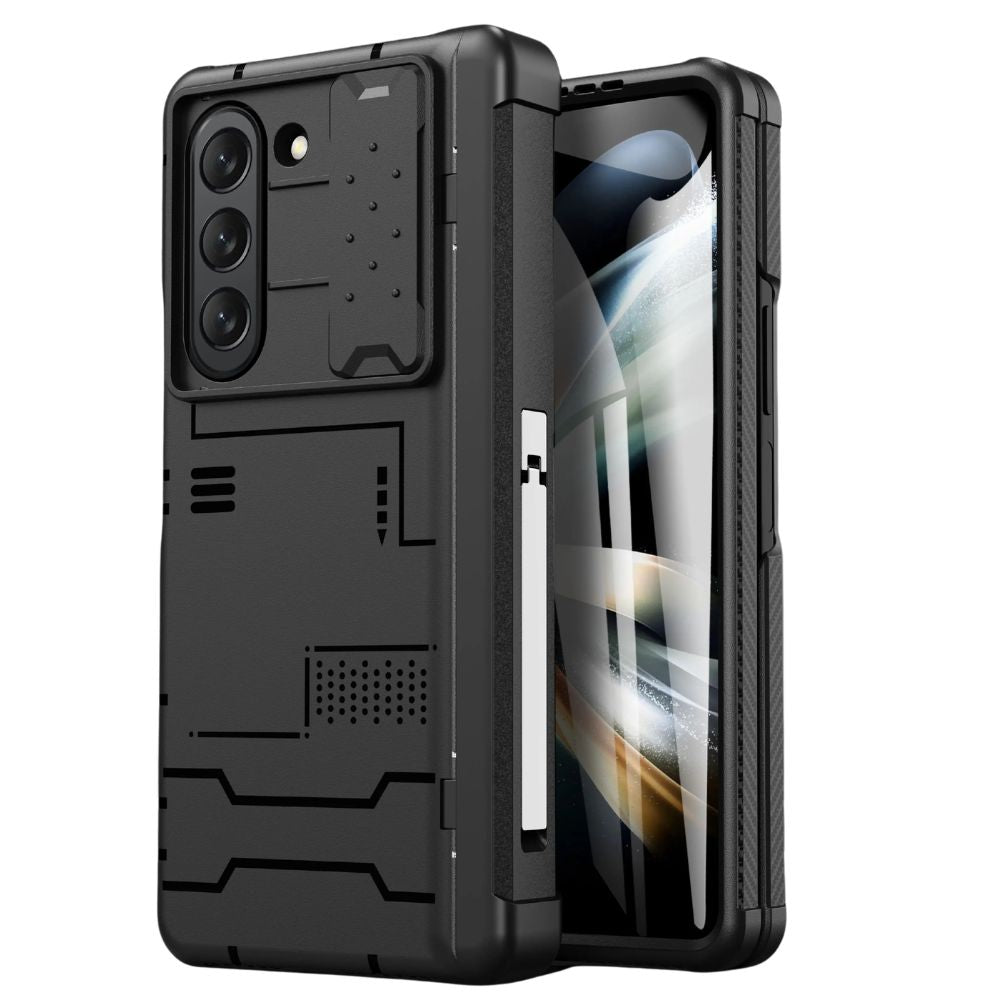 Caelum Heavy Duty Case For Galaxy Z Fold Black Galaxy Z Fold 5