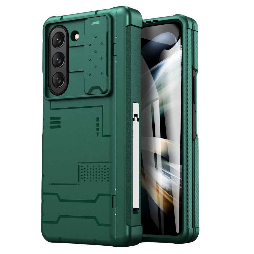Caelum Heavy Duty Case For Galaxy Z Fold Green
