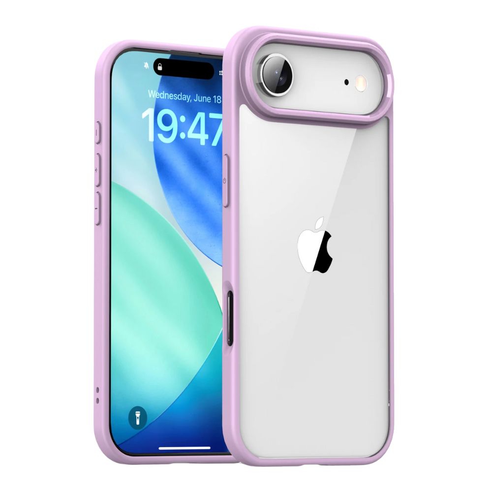 Casso Clear Shockproof iPhone Case Pink iPhone Air