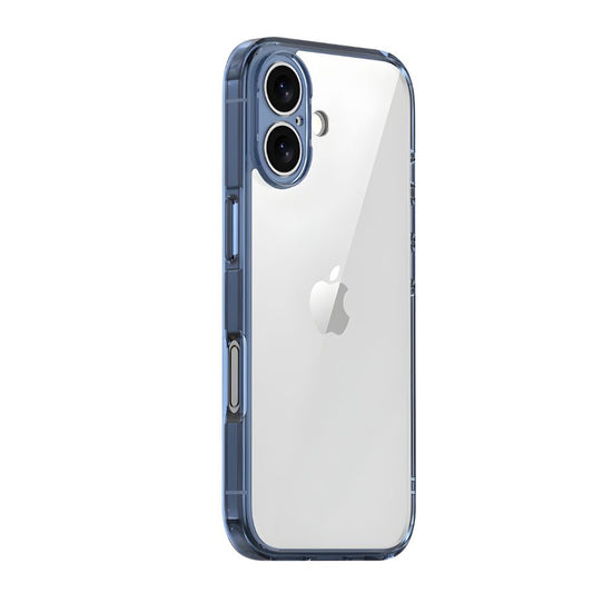 Casus Clear Shockproof iPhone Case Blue iPhone 17