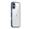 Casus Clear Shockproof iPhone Case Blue iPhone 17