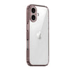 Casus Clear Shockproof iPhone Case Pink iPhone 17