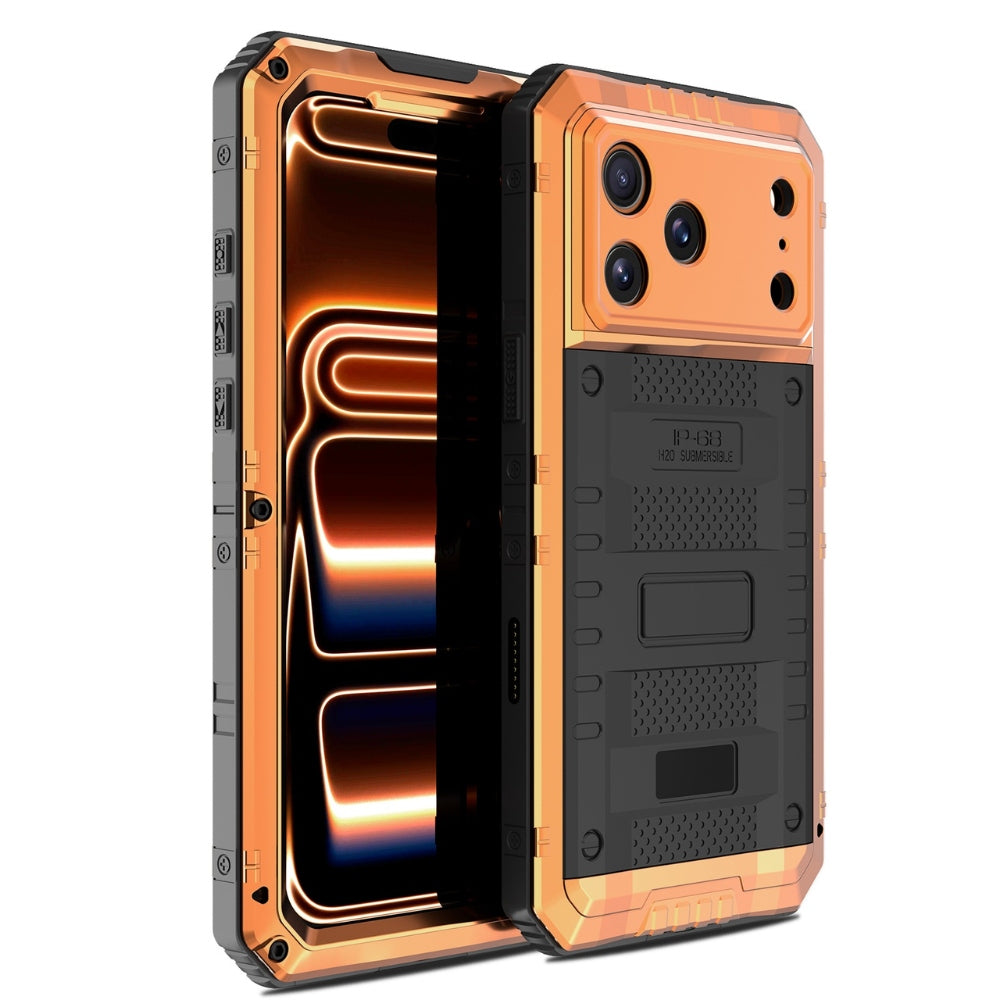 Celare Waterproof Armor iPhone Case Orange