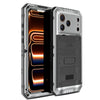Celare Waterproof Armor iPhone Case Silver