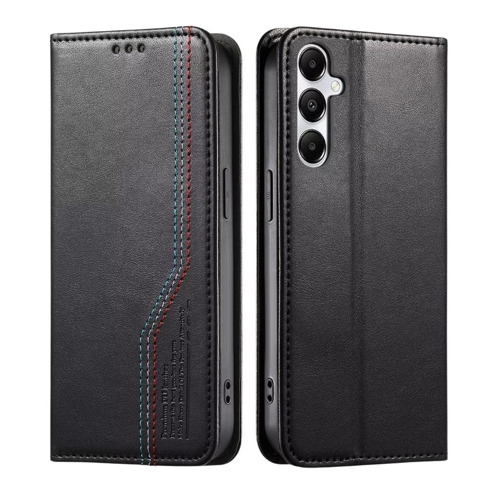 Certo Leather Wallet Flip Case For Galaxy A Series Black